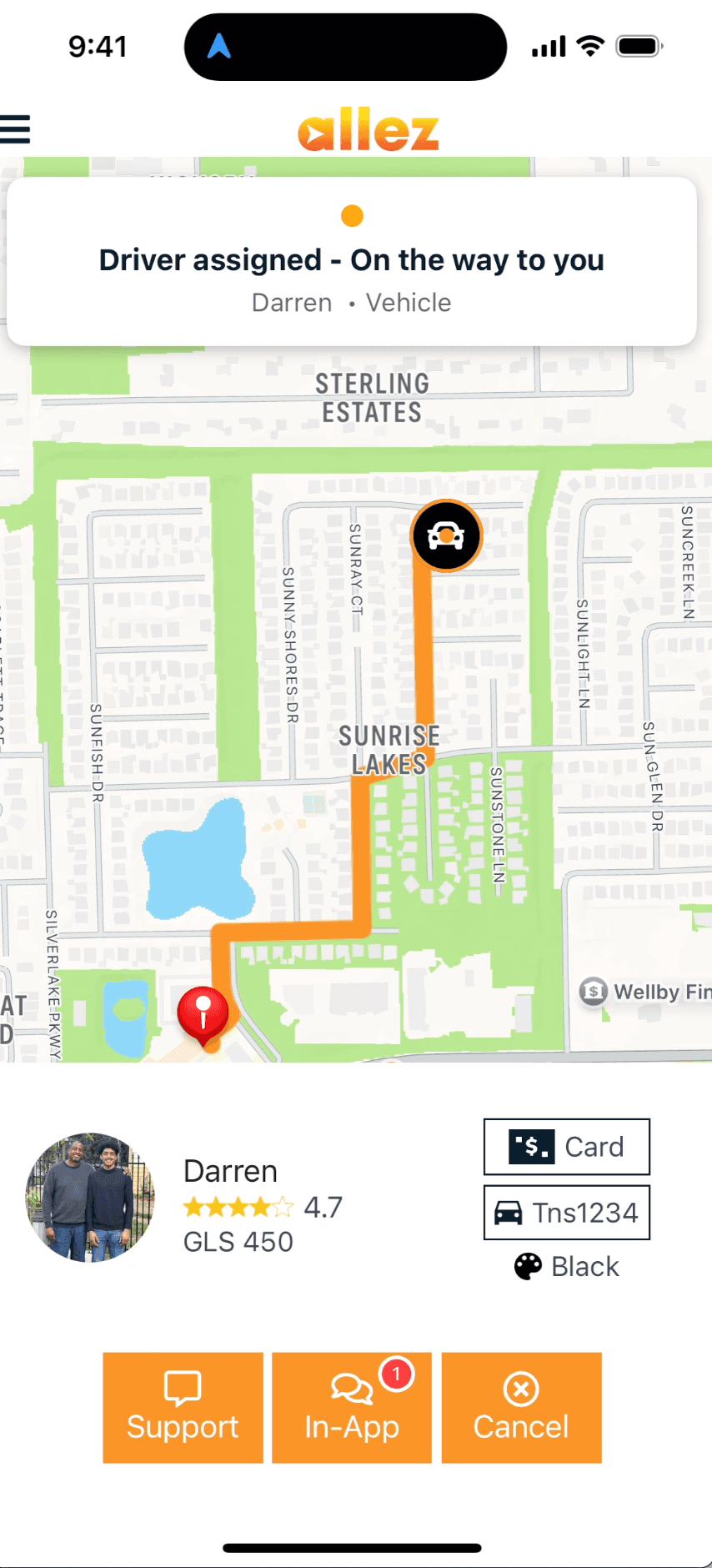 Allez Rider app screen 5